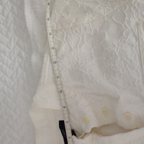 🔥🔥🔥J. Crew embroidered ivory romper outfit 0 2 Vaca Cruise - Picture 8 of 16